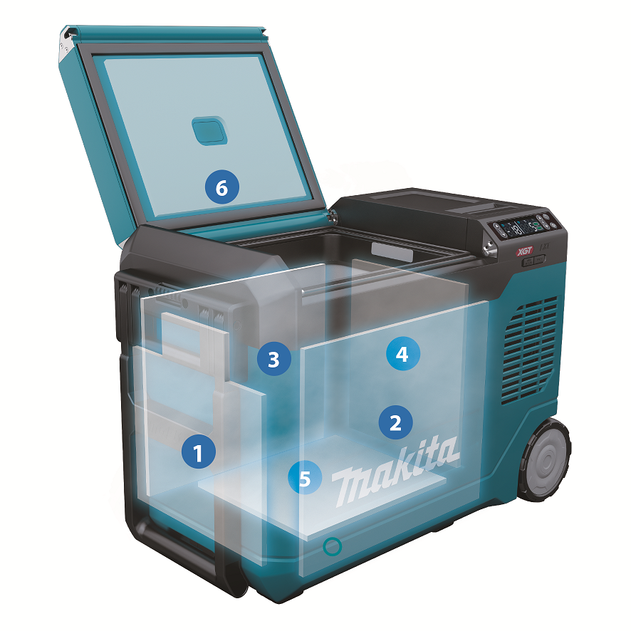 MAKITA CW006GZ Aku termobox 23l Li-ion XGT/LXT,bez aku Z