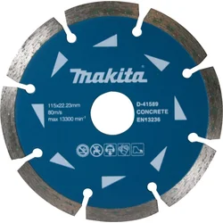 Makita D-41589 segmentový diamantový kotúč 115x22,23mm