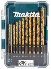 Makita D-72855 sada vrtákov do kovu HSS-TiN 1,5-6,5mm (po 0,5), 13ks