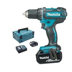 Makita DDF482RFJ Akumulátorový vŕtací skrutkovač Li-ion LXT 18V/3,0 Ah 2x batéria, kufor