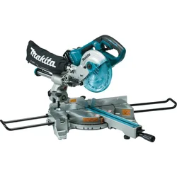 Makita DLS714PT2 Aku pokosová pila 190mm, Li-ion LXT 2x18V/5,0 Ah - Akumulátorové nářadí - Pily