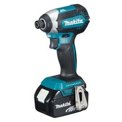 Makita DTD153RFJ Aku rázový šroubovák 1/4" Li-ion LXT 18V/3,0Ah