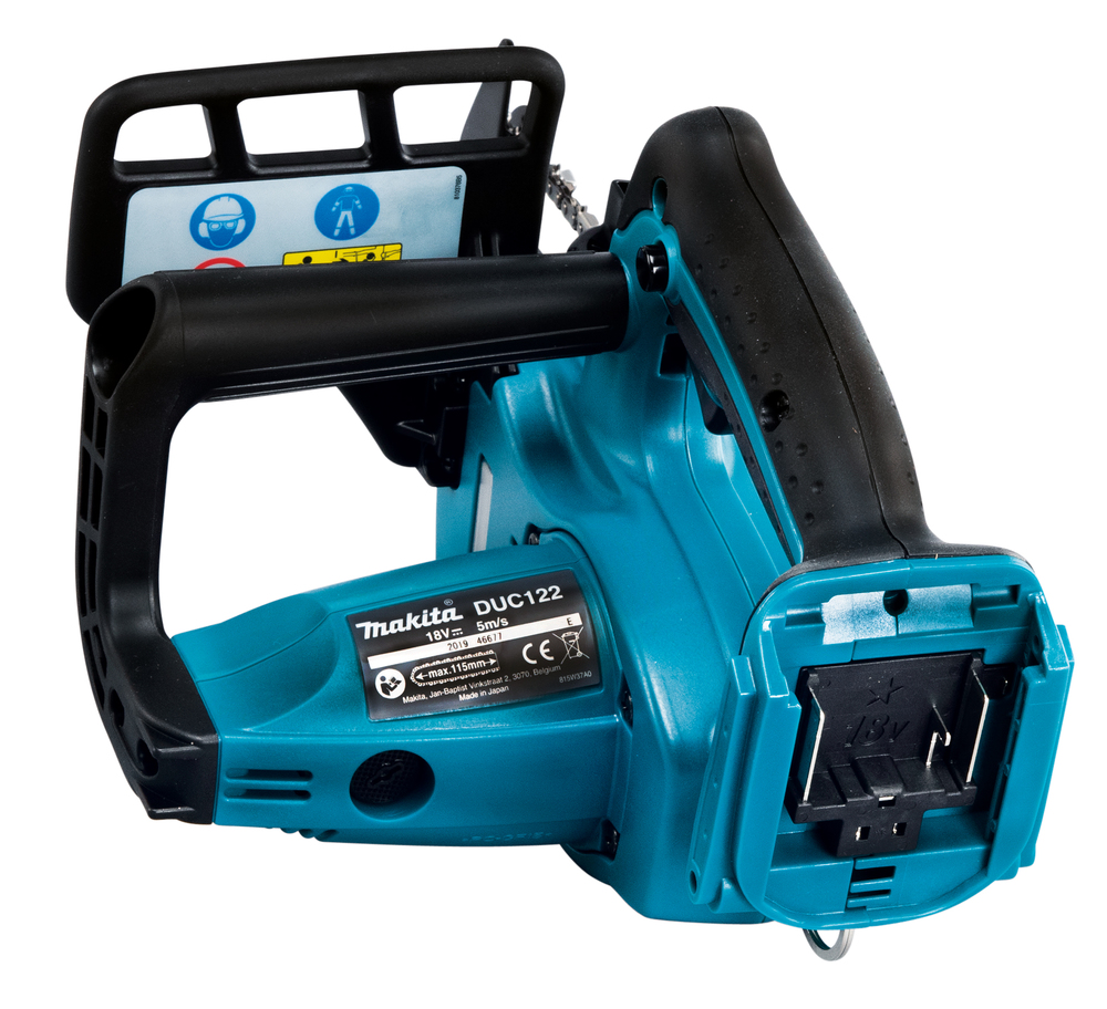 MAKITA DUC122Z Akumulátorová reťazová píla Li-on 18V, lišta 12cm, bez batérie LXT