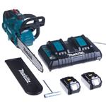 MAKITA DUC356PT2B Aku řetězová pila Li-on 2x18V/5,0Ah, 35cm LXT