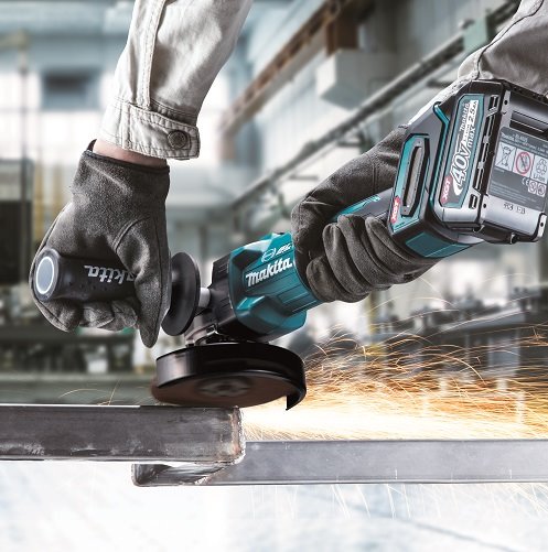 MAKITA GA005GM201 Aku úhlová bruska 125mm Li-ion XGT 40V/4,0Ah