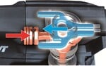 MAKITA HR009GZ04 Akumulátorové kladivo s vymeniteľným skľučidlom a AWS Li-ion XGT 40 V, bez akumulátora Z