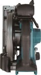MAKITA HS012GZ01 Akumulátorová okružná píla 165 mm Li-ion XGT 40 V Makpac bez akumulátora   Z