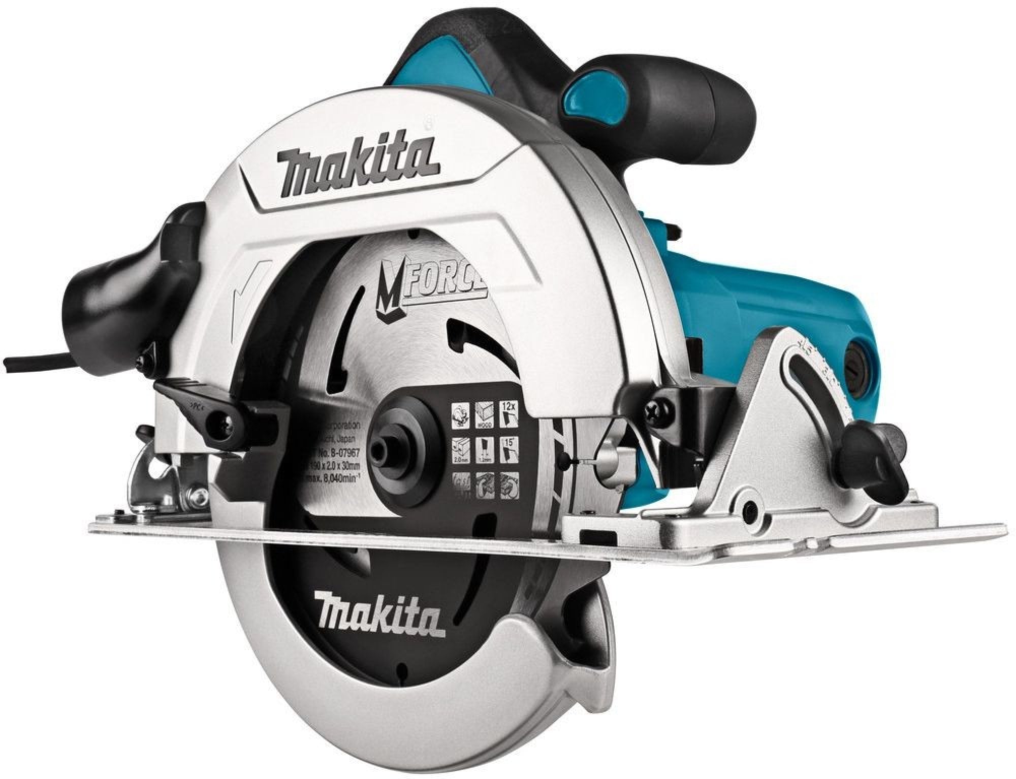 MAKITA HS7611 Ruční kotoučová pila 190mm,1600W