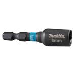 MAKITA klíč nástrčný torzní 1/4", IMPACT BLACK, SW8, 50mm