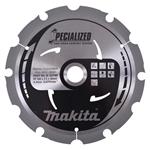 MAKITA kotouč pilový PCD na vláknocementové desky 260x30mm 6Z
