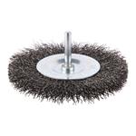 MAKITA kotoučový kartáč z ocelového drátu,válcová stopka,100x6mm