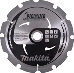 MAKITA PCD pílový kotúč na vláknocementové dosky 260 × 30 mm 6Z