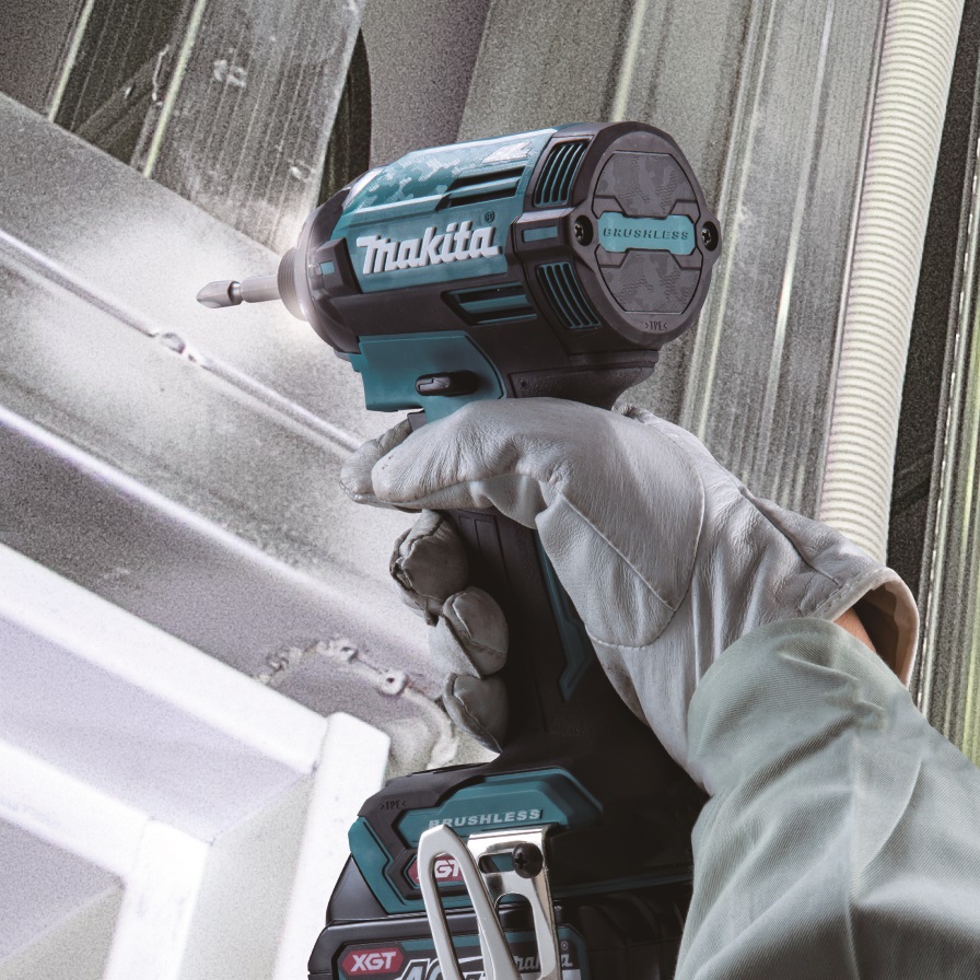 MAKITA TD002GD201 Aku rázový šroubovák 1/4"Li-ion XGT 40V/2,5Ah