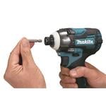 Makita TD004GD201 Akumulátorový rázový uťahovák 1/4" Li-ion XGT 40V/2,5Ah, Makpac