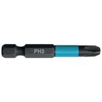 MAKITA torzný bit 1/4" IMPACT BLACK PH3, 50 mm 2 ks