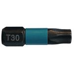 MAKITA torzný bit 1/4" IMPACT BLACK T30, 25 mm 2 ks