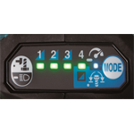 MAKITA TW004GD201 Aku rázový utahovák 1/2"Li-ion XGT 40V/2,5Ah,Makpac