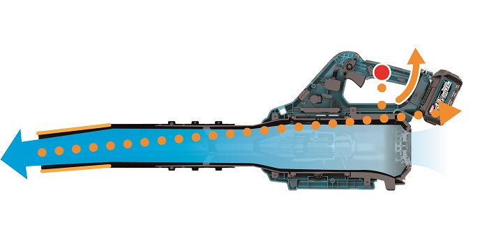 Makita UB001GZ Akumulátorový fukár Li-ion XGT 40V, bez batérie Z