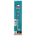 MAKITA vrták do dřeva čtyřbřitý šestihran 1/4" 22x165mm