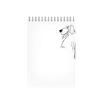 Malování vodou 4A - blok 15x19cm se spirálou 4 listy + štětec