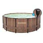 Marimex Bazén Florida 3,66x0,99 m so skimmerom - motív TEAK (10340285)