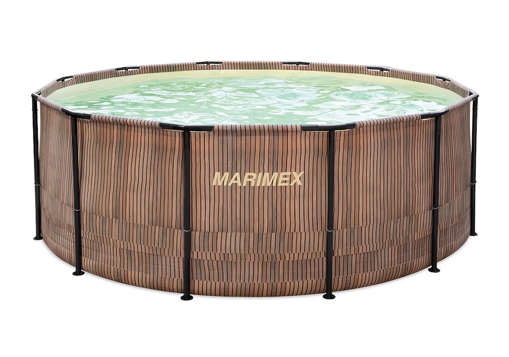Marimex Bazén Florida 3,66x1,22 m se skimmerem - motiv TEAK (10340286)