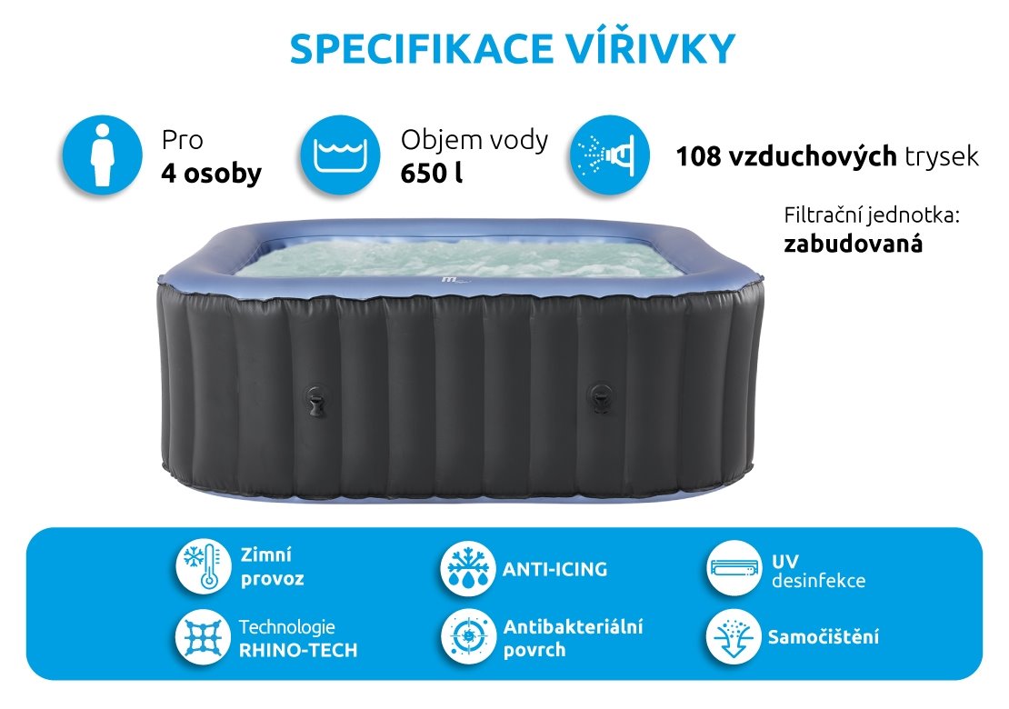 Marimex Bazén vířivý MSPA Tekapo C-TE042 (11400266)