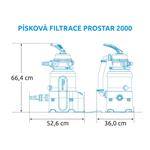 MARIMEX Písková filtrace ProStar 2000