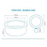 Marimex Pure Spa - Bublina - béžová (11400217)