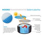 Marimex Solárna fólia modrá-priehľadná pre kruhové vírivé bazény s hladinou O 1,65 m (10400341)