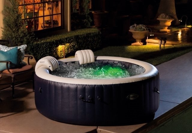 Marimex Whirlpool nafukovacie kúpele Pure Spa - Bubble HWS BLUE (11400212)