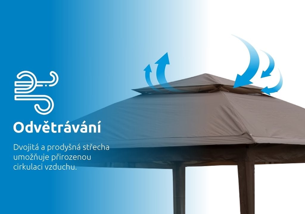 Marimex Zahradní altán Vista béžový (10970574)