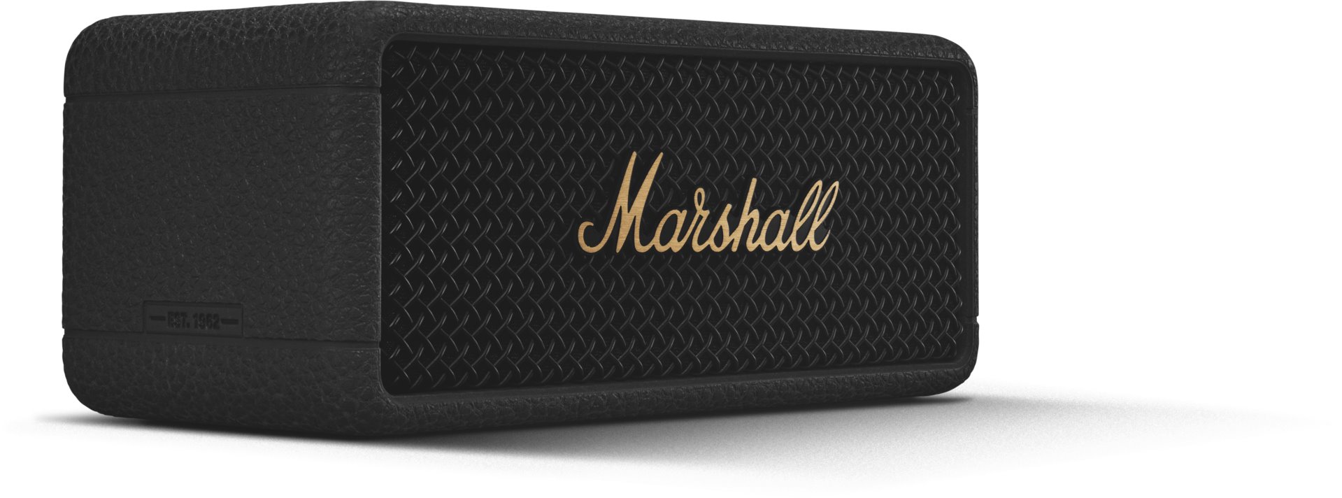 Marshall Emberton III Black & Brass, čierna