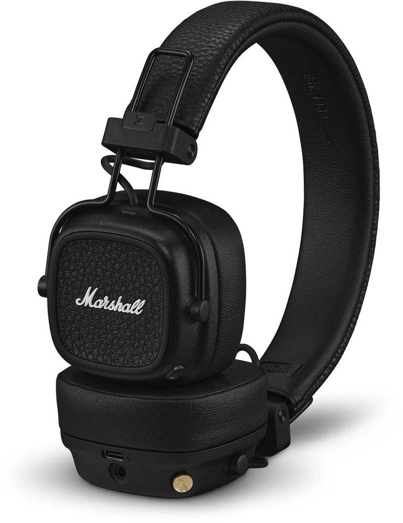 Marshall Major V Bluetooth, sluchátka přes hlavu, černá