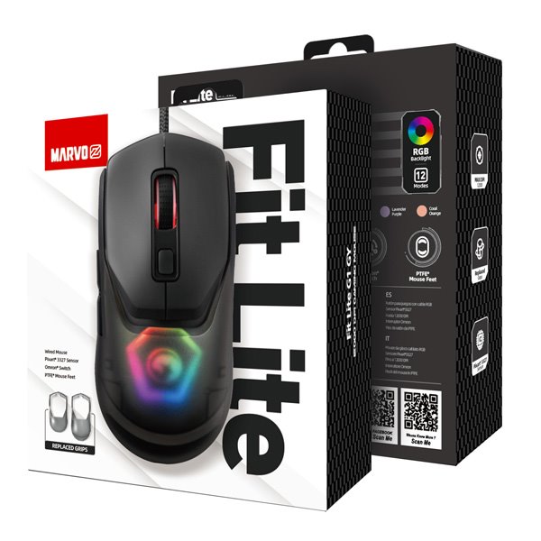 Marvo Fit Lite G1 sivá