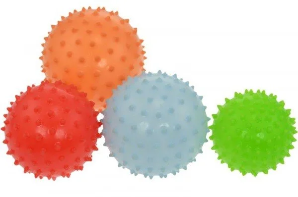Masážna lopta LIFEFIT 6 cm - mix farieb