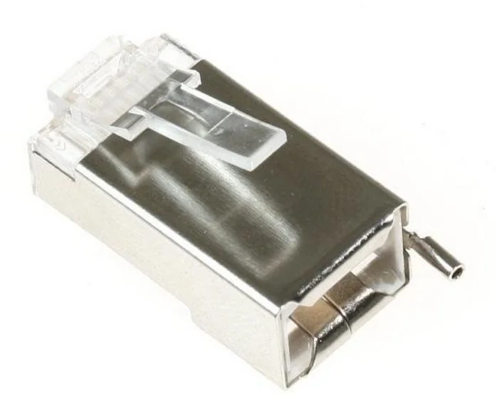 Masterlan konektor STP RJ45, Cat.5e, 8p8c, drôt, pozlátený, zemná slučka