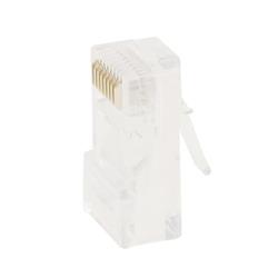 Masterlan konektor UTP RJ45, Cat.5e, 8p8c, drát, pozlacený EASY