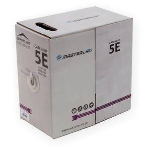 Masterlan UTP kábel drôt Cat5e, LSZH, 24AWG, 305m UTP5E24LS-MS