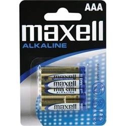 MAXELL Alkalická baterie AAA (R03), blistr 4 ks