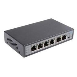 Maxlink PoE switch PSAT-6-4P-250 - Huby, repeatery,  routery atd