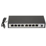 Maxlink reverzný PoE switch RSG-8-1P-DC