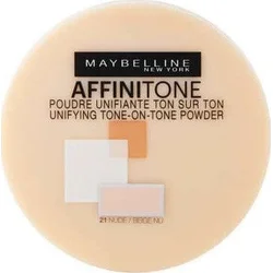 Maybelline Affinitone Powder 9g - 21 Nude 3600530601431 - Dekorativní kosmetika