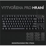 Mechanická herná klávesnica Logitech G413 TKL SE Black - US INTL