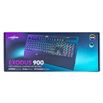 Mechanická herná klávesnica uRage Exodus 900 Blue, čierna