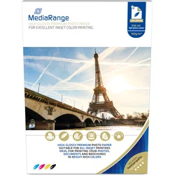 MediaRange A4 100 listov 160 g lesklého atramentu