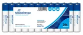 MediaRange Premium Alkalické baterie LR03 (AAA, mikrotužka) 1,5V blister 24ks/balení MRBAT103 - Baterie 