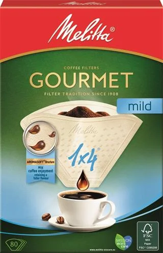Melitta Filtre Gourmet jemné 1x4/80