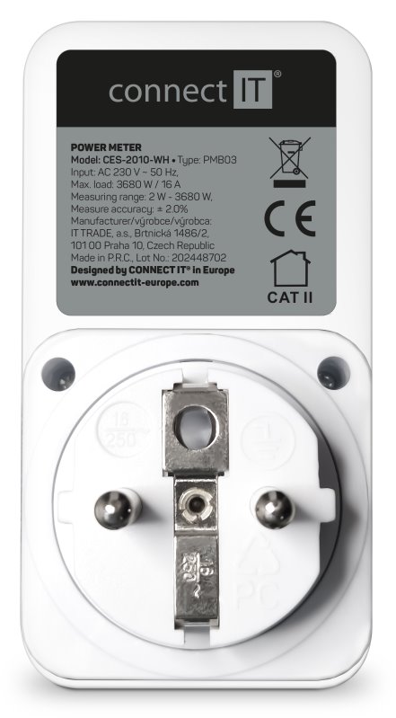 Merač spotreby energie CONNECT IT PowerMeter