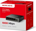 Mercusys MS105GS 5xGb Stolný prepínač
